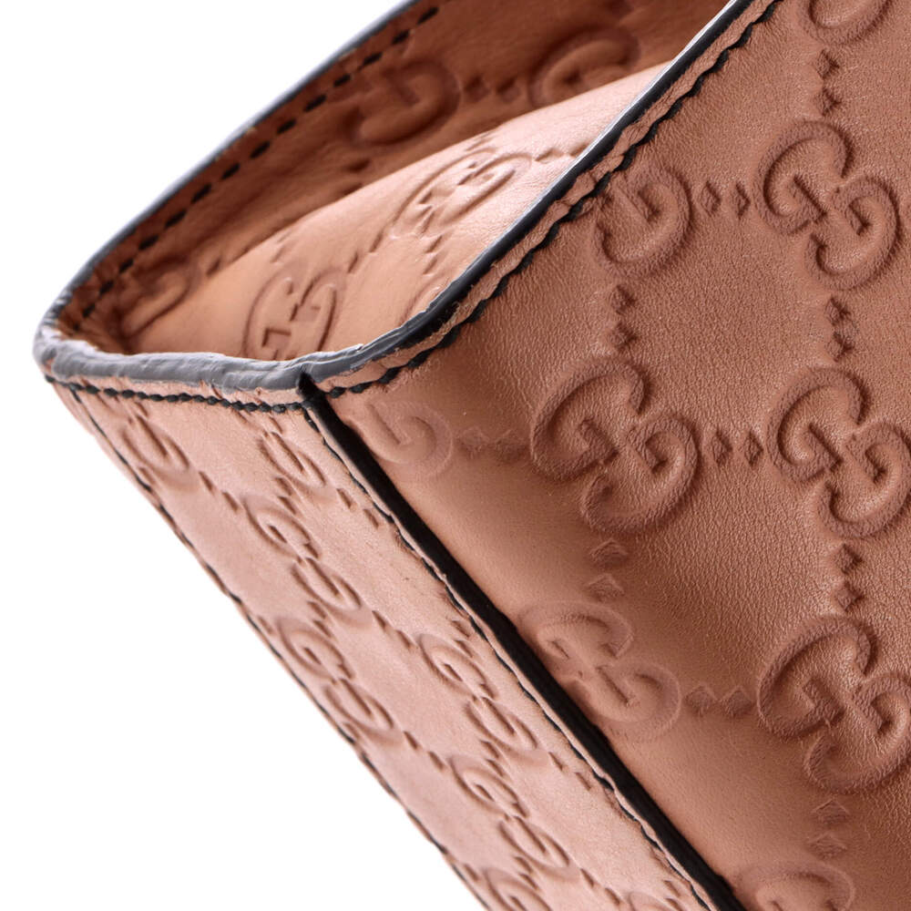 Emily Chain Flap Bag Guccissima Leather #227791G10B - Picture 6 of 8